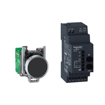 Schneider XB4RFA02 Wireless Push Button And Configurable Receiver Harmony XB5R Harmony — XB4R
