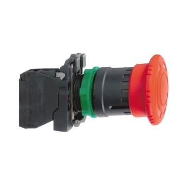 Schneider XB5AS542 Complete Emergency Switching Off Push Button Harmony XB5 red Ø 40 — XB5