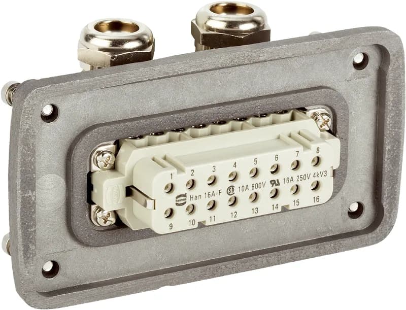 مكوّن توصيل وشبكات سيك 16-pin female connector — 16-pin female connector