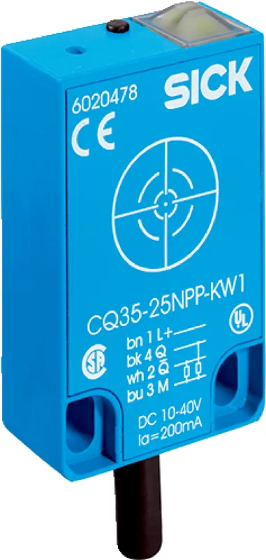 SICK CQ35-25NNP-KW1 Capacitive Proximity Sensor — CQ35-25NNP-KW1