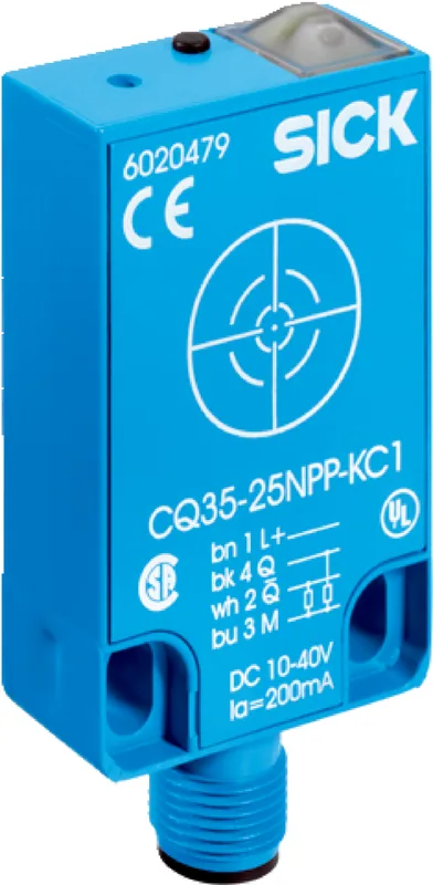 SICK CQ35-25NPP-KC1 Capacitive Proximity Sensor — CQ35-25NPP-KC1