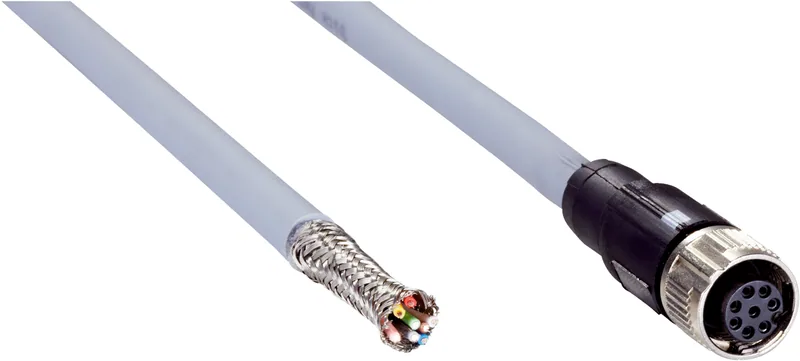 SICK YF2A88-100XXXXLEAX Connectors and cable — YF2A88-100XXXXLEAX