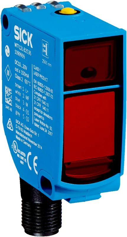 SICK WTT12L-B2522 Laser Distance Sensor — WTT12L-B2522