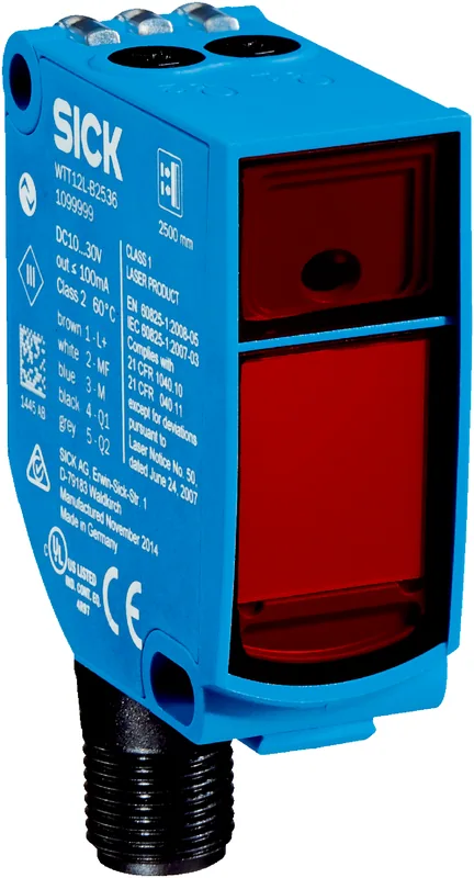 SICK WTT12L-B2548 Laser Distance Sensor — WTT12L-B2548