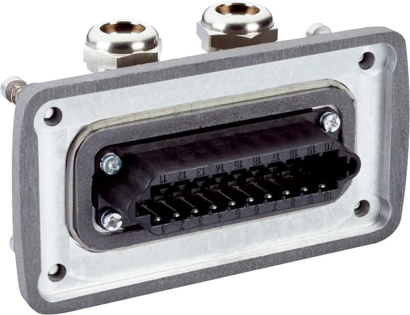 مكوّن توصيل وشبكات سيك Male connector (ready to assemble) — Male connector (ready to assemble)