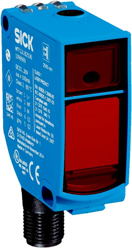 SICK WTT12L-B2531 Laser Distance Sensor — WTT12L-B2531