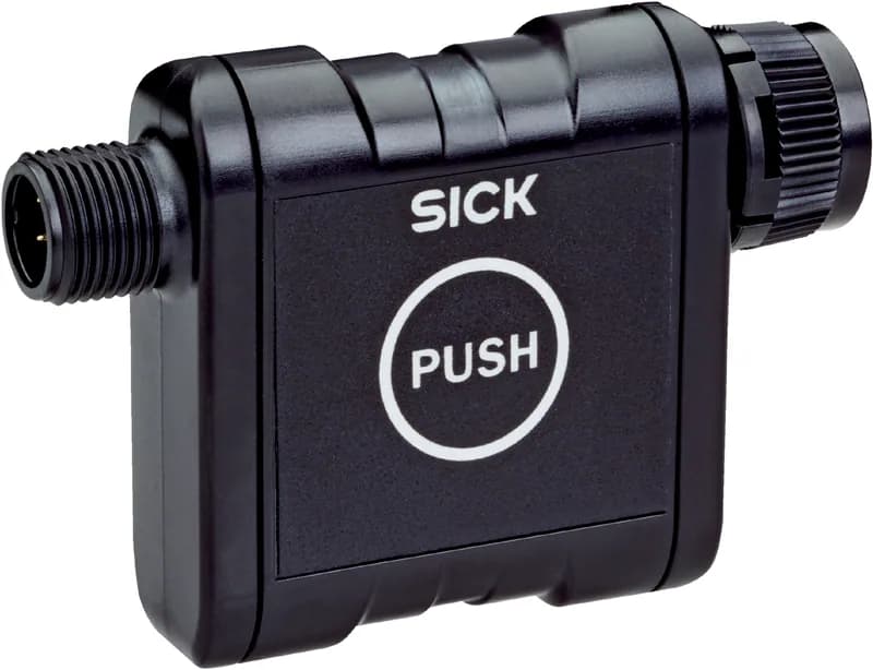 ملحق سيك Pushbutton for laser alignment aid, M12, 8-pin — Pushbutton for laser alignment aid, M12, 8-pin