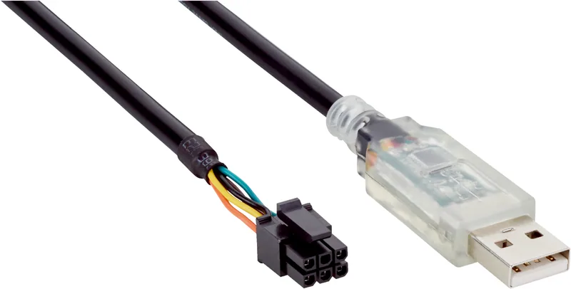 مكوّن توصيل وشبكات سيك Configuration cable (USB 2.0, MOLEX 43025-4P) — Configuration cable (USB 2.0, MOLEX 43025-4P)