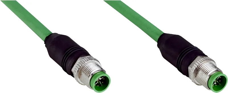 SICK YM2X18-100EG1M2X18 Connectors and cable — YM2X18-100EG1M2X18