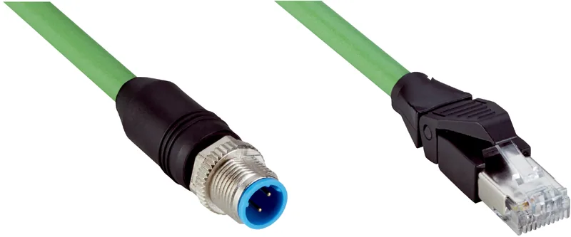SICK YM2D24-010PN1MRJA4 Connectors and cable — YM2D24-010PN1MRJA4