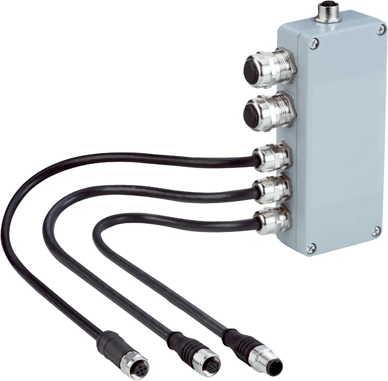 SICK Compact connection module Bulkscan® LMS511 Integration modules and adapter — Compact connection module Bulkscan® LMS511