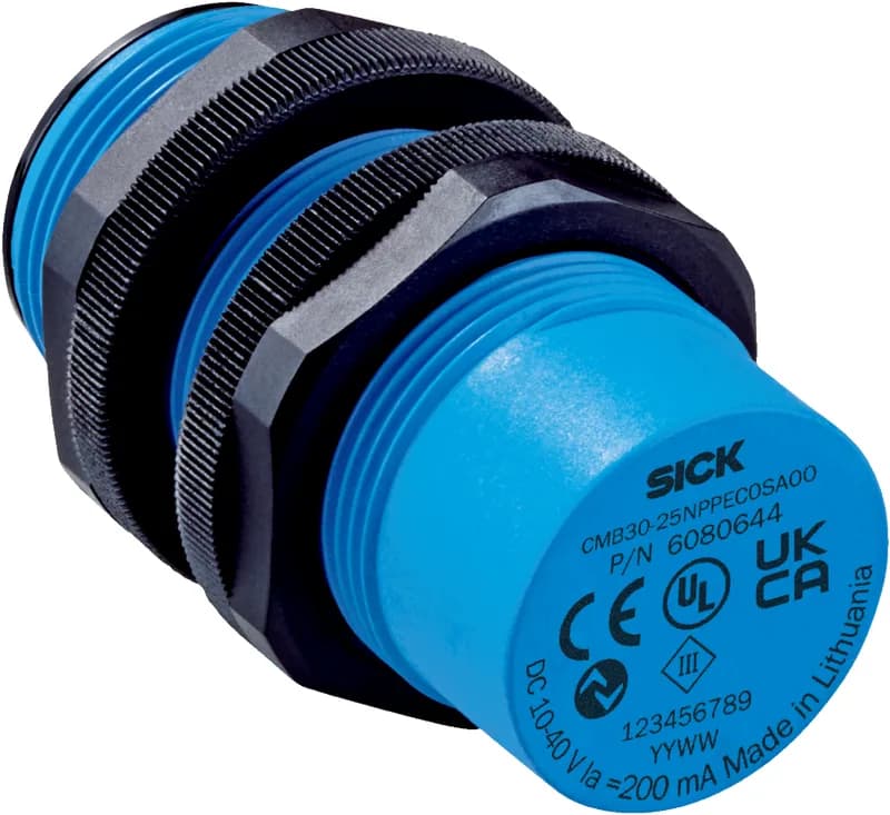 SICK CMB30-25NPPEC0SA00 Capacitive Proximity Sensor — CMB30-25NPPEC0SA00