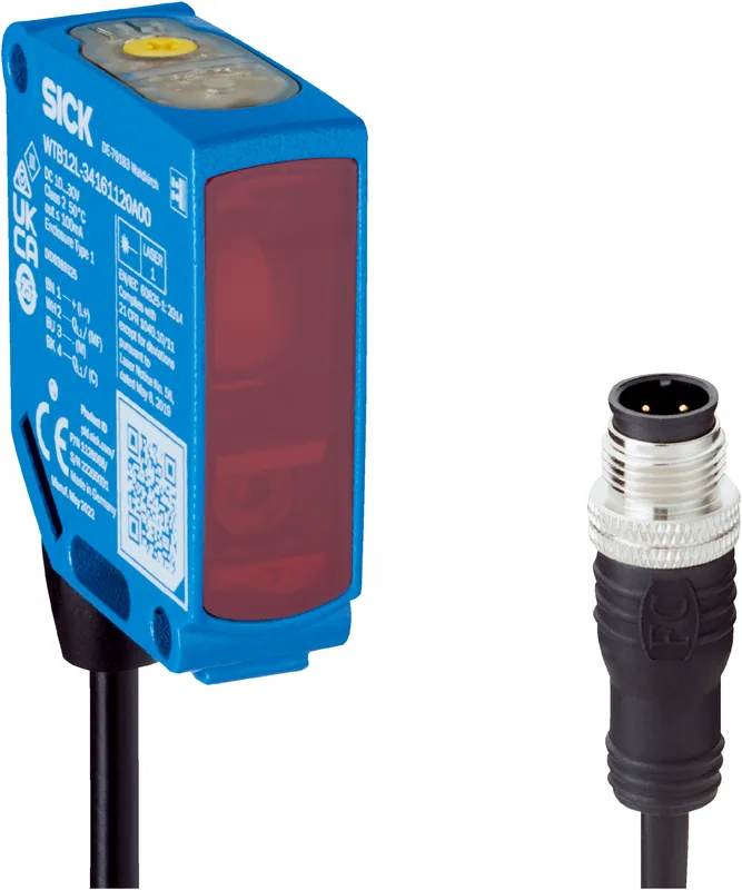 SICK WTF12L-34162220A00 Photoelectric Sensor — WTF12L-34162220A00