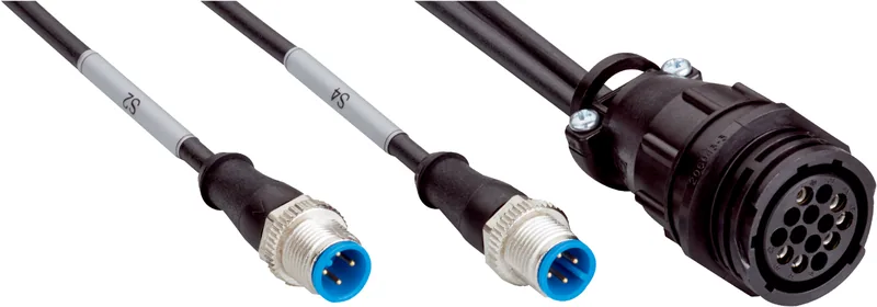 مكوّن توصيل وشبكات سيك SMEMA N+1 female connection cable — SMEMA N+1 female connection cable