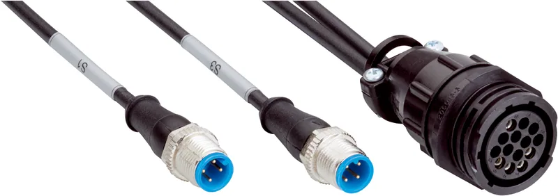 مكوّن توصيل وشبكات سيك SMEMA N-1 female connection cable — SMEMA N-1 female connection cable