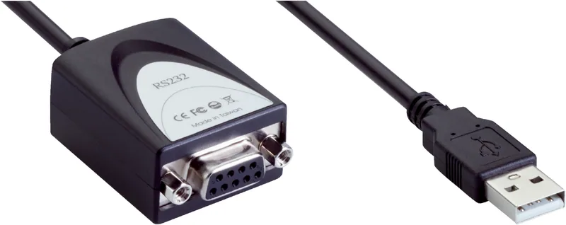 مكوّن توصيل وشبكات سيك USB 2.0 - RS232 converter equipped with +5 V — USB 2.0 - RS232 converter equipped with +5 V
