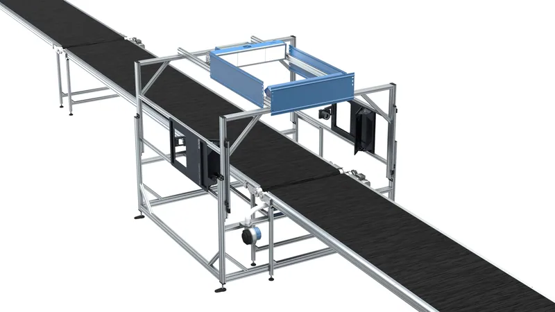 نظام سيك Logistics Camera Tunnel 4-sided-101 — Logistics Camera Tunnel 4-sided-101