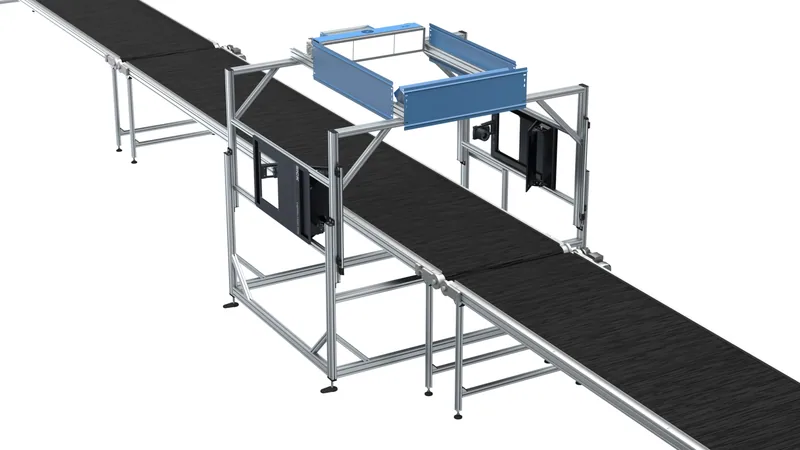 نظام سيك Logistics Camera Tunnel 3-sided-101 — Logistics Camera Tunnel 3-sided-101