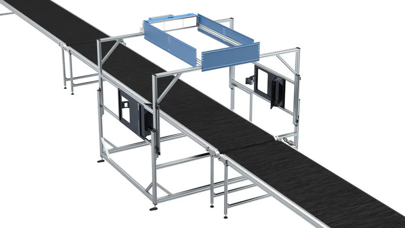 نظام سيك Logistics Camera Tunnel 3-sided-102 — Logistics Camera Tunnel 3-sided-102