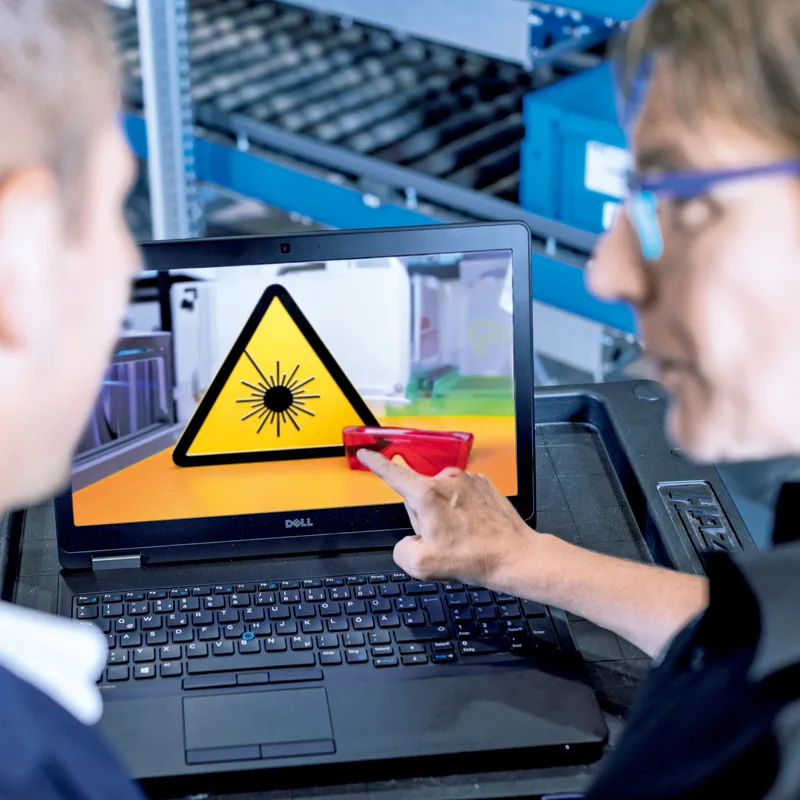 منتج سيك Laser safety instruction - Basic — Laser safety instruction - Basic