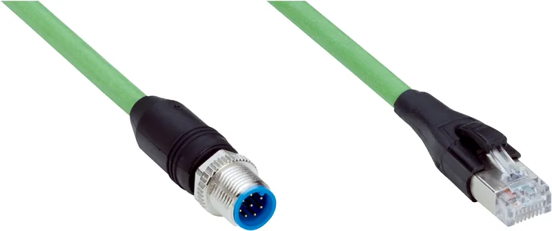 SICK YM2A18-015EG1MRJA8 Connectors and cable — YM2A18-015EG1MRJA8