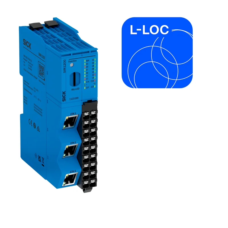 مكوّن توصيل وشبكات سيك SIM1200-2A1A130 LiDAR-LOC — SIM1200-2A1A130 LiDAR-LOC