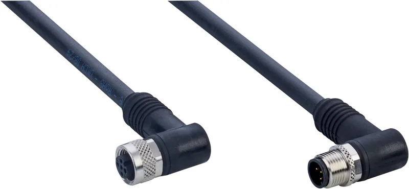 مكوّن توصيل وشبكات سيك CANopen cable, 10 m, 360° shielded, 5 pin, A-coded — CANopen cable, 10 m, 360° shielded, 5 pin, A-coded