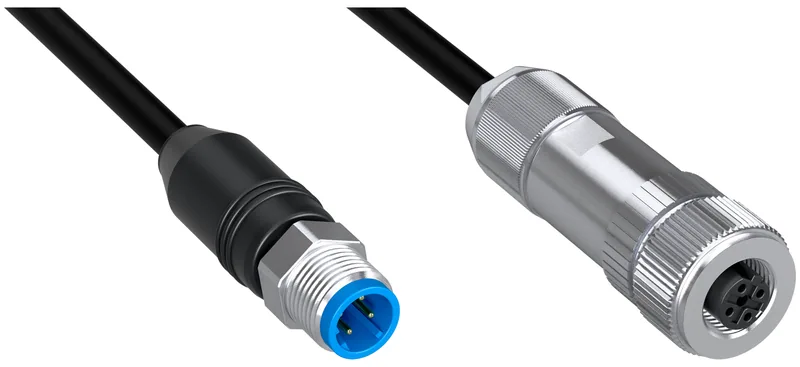 SICK YFKA24-C50PN4M2D34 Connectors and cable — YFKA24-C50PN4M2D34