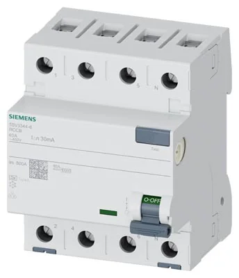 Siemens 5SV3344-6GV01 Residual-current circuit breaker (RCCB)