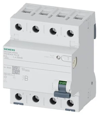 Siemens 5SV3346-4KK60 Residual-current circuit breaker (RCCB)
