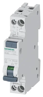سيمنس 5SV1316-7KK02 قاطع تيار متبقٍ (RCCB)