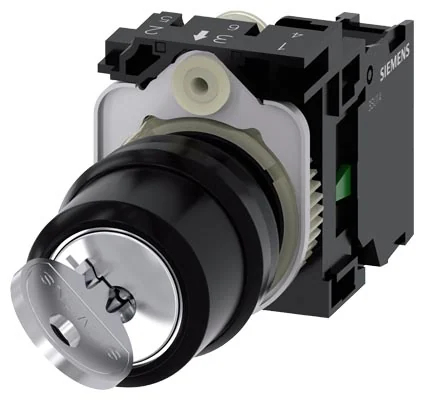 Siemens 3SU1100-4BF11-1BA0 22 mm command device (SIRIUS ACT)