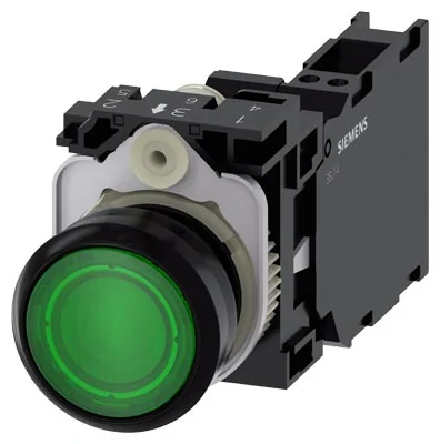 Siemens 3SU1103-0AB40-3FA0 22 mm command device (SIRIUS ACT)