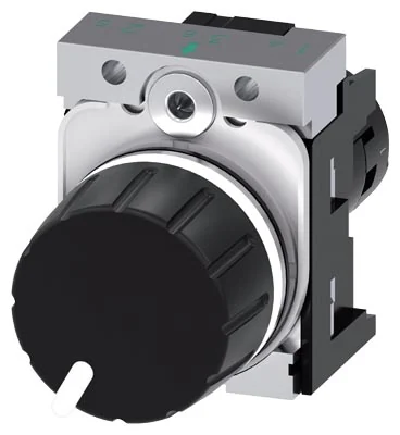 Siemens 3SU1250-2PQ10-1AA0 22 mm command device (SIRIUS ACT)