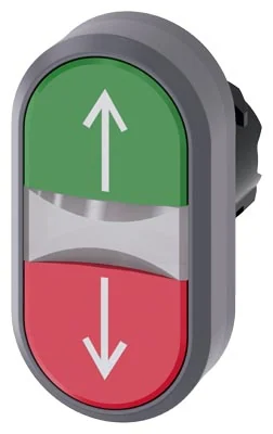 Siemens 3SU1031-3AB42-0AN0 22 mm command device (SIRIUS ACT)