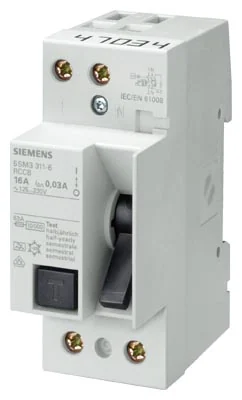 Siemens 5SM3315-0KK Residual-current circuit breaker (RCCB)