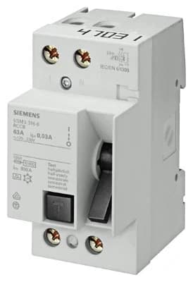 Siemens 5SM3415-0KK Residual-current circuit breaker (RCCB)