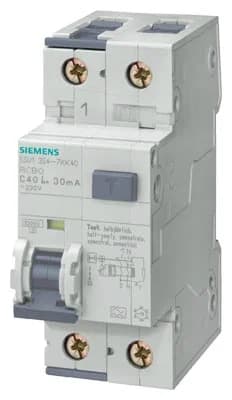 Siemens 5SU1154-6KK10 RCBO residual-current circuit breaker