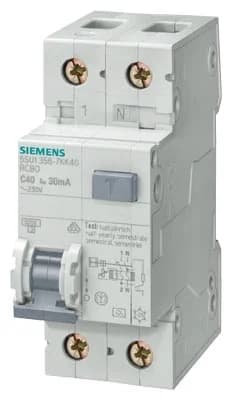 Siemens 5SU1353-1KK06 RCBO residual-current circuit breaker