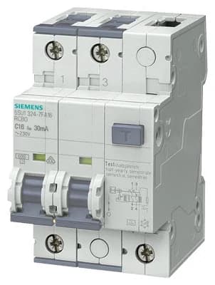Siemens 5SU1324-6FA06 RCBO residual-current circuit breaker