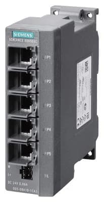 سيمنس 6GK5005-0BA10-1CA3 SCALANCE مفتاح إيثرنت صناعي