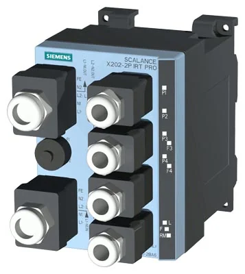 سيمنس 6GK5202-2JR10-2BA6 SCALANCE مبدل إيثرنت صناعي