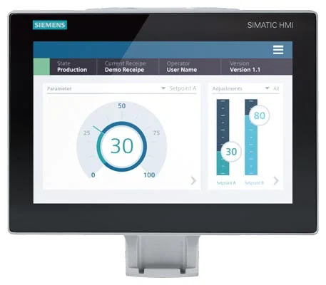 سيمنس 6AV2128-3MB27-1BX0 لوحة تشغيل HMI SIMATIC