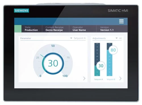 سيمنس 6AV2128-3MB27-0BX0 لوحة تشغيل HMI SIMATIC