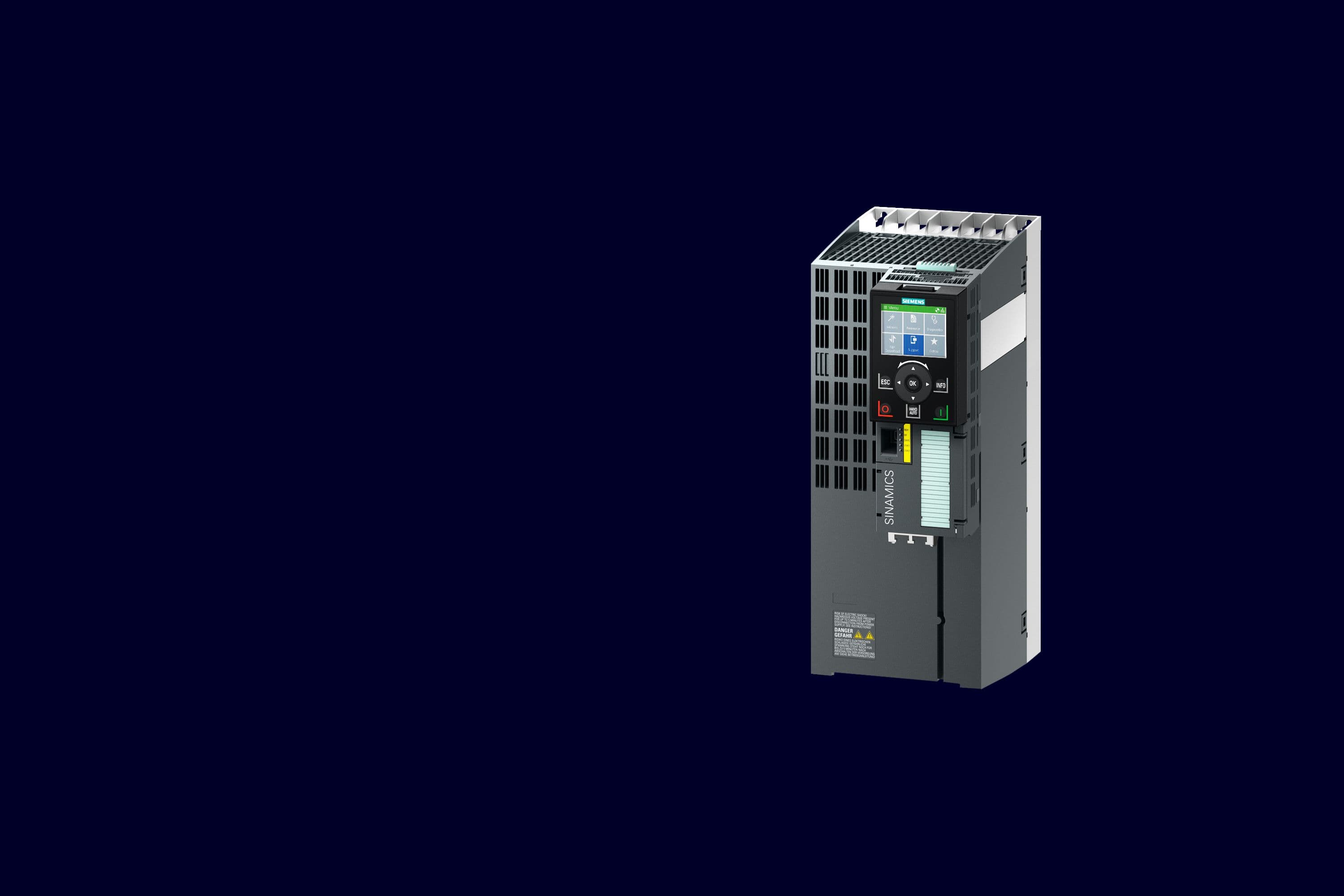 Siemens SINAMICS G150 6SL3310-1GE35-0AA3 Cabinet Drive 250kW