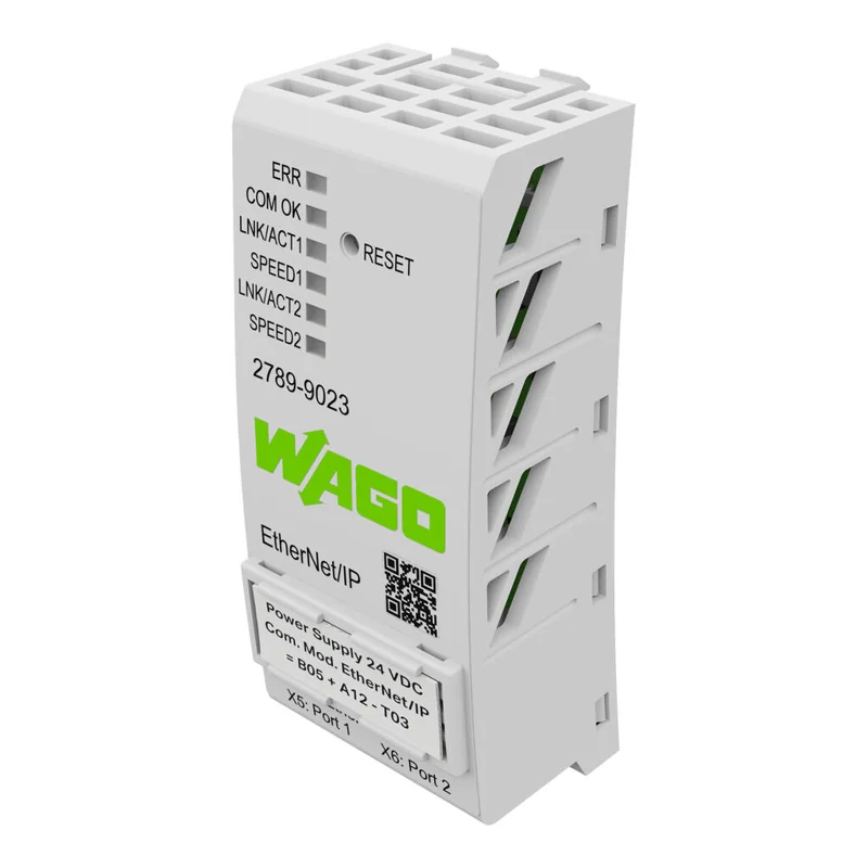 Wago 2789-9023 طرف توصيل بمشبك نابضي ووحدات إدخال/إخراج