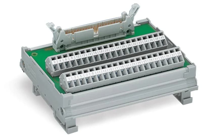 Wago 289-508 طرف توصيل بمشبك نابضي WAGO Spring-Clamp