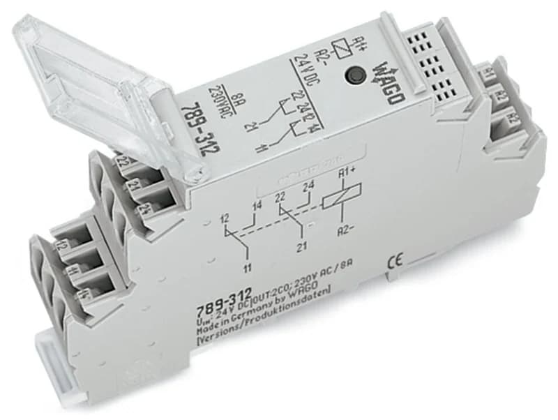 Wago 789-312 أطراف توصيل بزنبرك WAGO Spring-Clamp