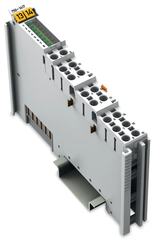 Wago 750-1417 أطراف توصيل بمشبك نابضي ووحدات إدخال/إخراج
