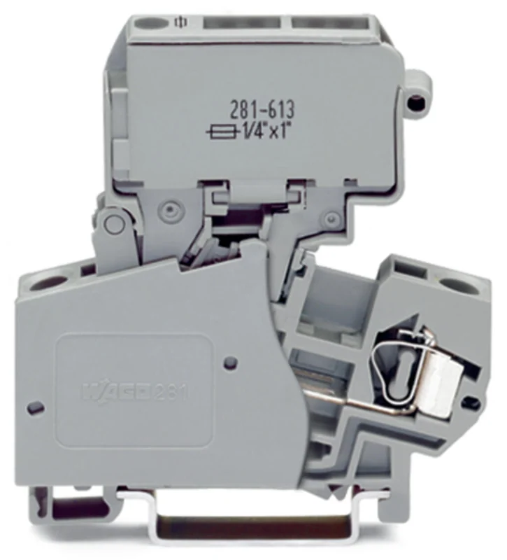Wago 281-623 طرف توصيل بمشبك نابضي WAGO Spring-Clamp